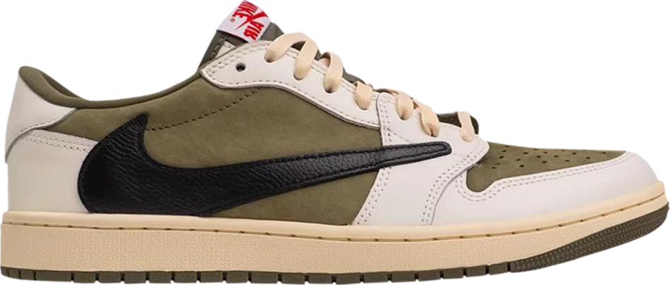 Travis Scott x Air Jordan 1 Low OG SP 'Medium Olive'