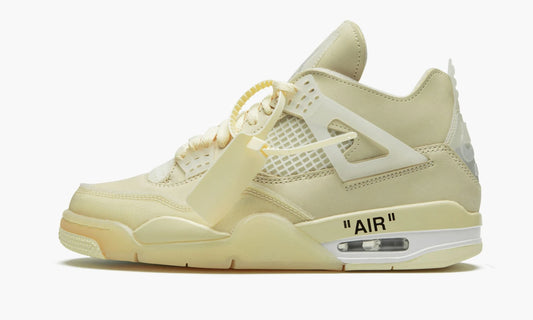 Wmns Air Jordan 4 Retro SP x Off White "Sail"